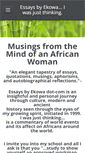 Mobile Screenshot of essaysbyekowa.com